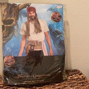 Captain Jack Sparrow Adult Accessory Kit